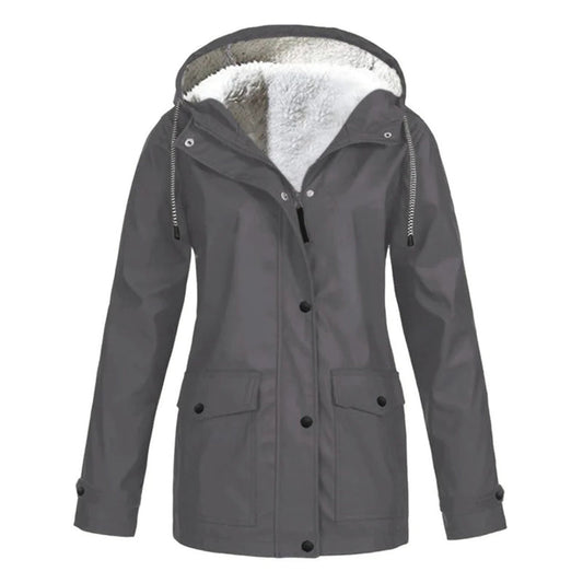 Ava | Stylische wasserdichte Damen-Winterjacke