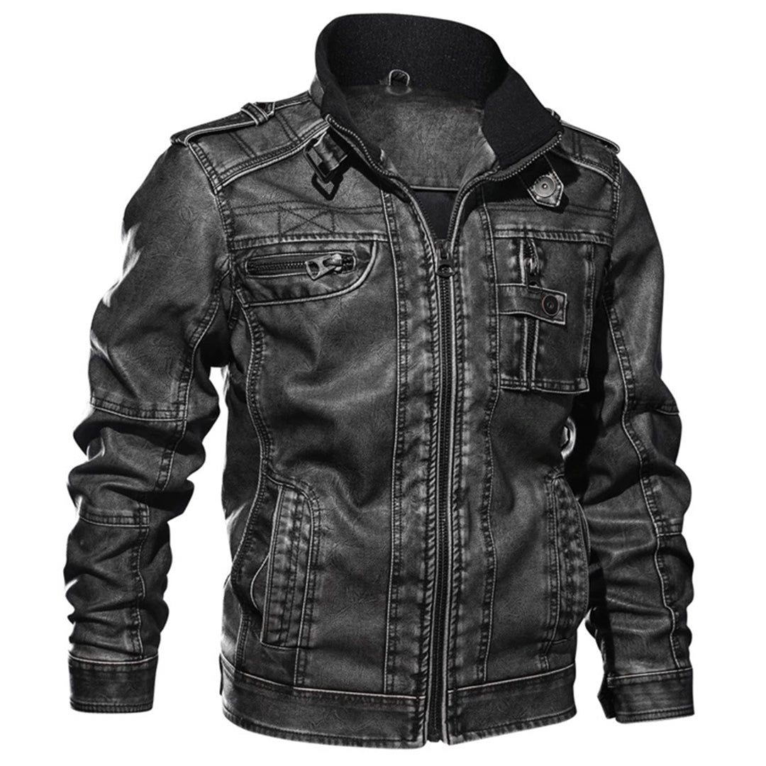 Gabriel | Luxuriöse Lederjacke mit Stil