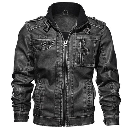 Gabriel | Luxuriöse Lederjacke mit Stil