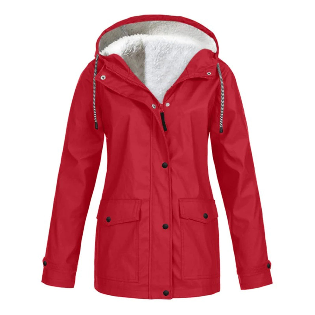 Ava | Stylische wasserdichte Damen-Winterjacke