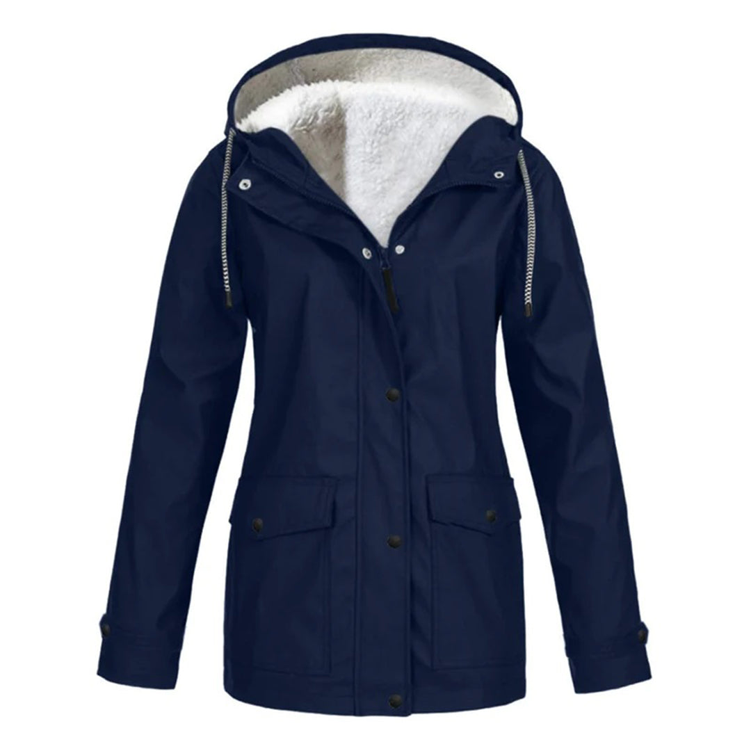 Ava | Stylische wasserdichte Damen-Winterjacke