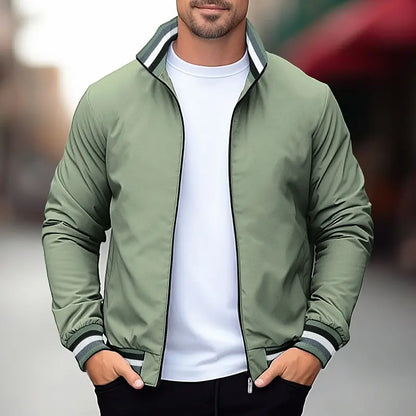 Herren Übergangsjacke mit Kragen - Sportlich & Vielseitig