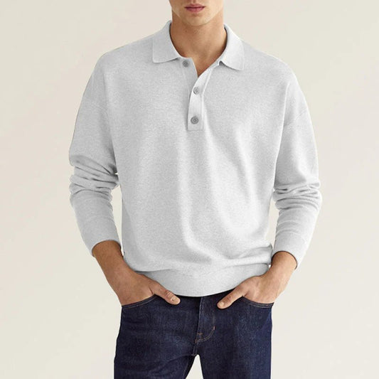 Reimar – Lässiges Langarm-Polo für Herren