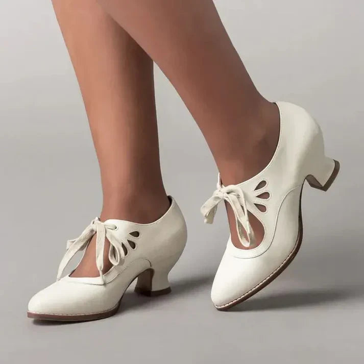 Joanie - Bequeme orthopädische Vintage-Schuhe