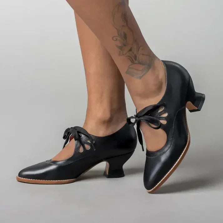 Joanie - Bequeme orthopädische Vintage-Schuhe