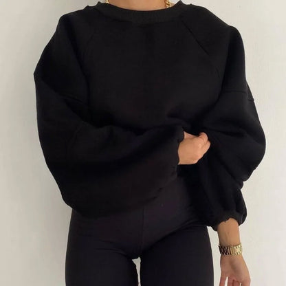 Fudus | Modernes Sweatshirt Für Lässige Raffinesse Und Alltägliche Leichtigkeit Für Frauen