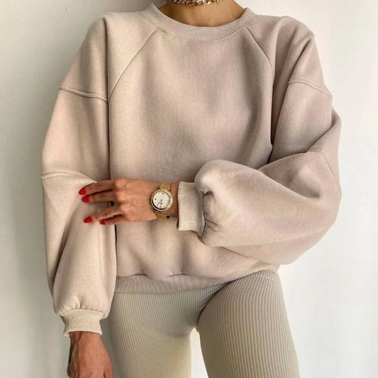 Fudus | Modernes Sweatshirt Für Lässige Raffinesse Und Alltägliche Leichtigkeit Für Frauen