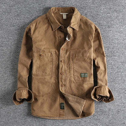 Stylisches Zeitloses Retro Hemd für Herren