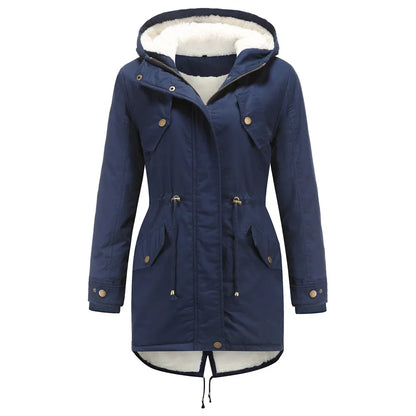 Lena | Frauen Winter Parka mit kuscheligem Fleece-Futter - Ultimative Wärme und Stil