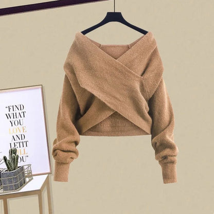 Klaudia | Einfacher und stilvoller Winterpullover