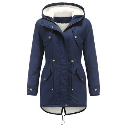 Lena | Frauen Winter Parka mit kuscheligem Fleece-Futter - Ultimative Wärme und Stil