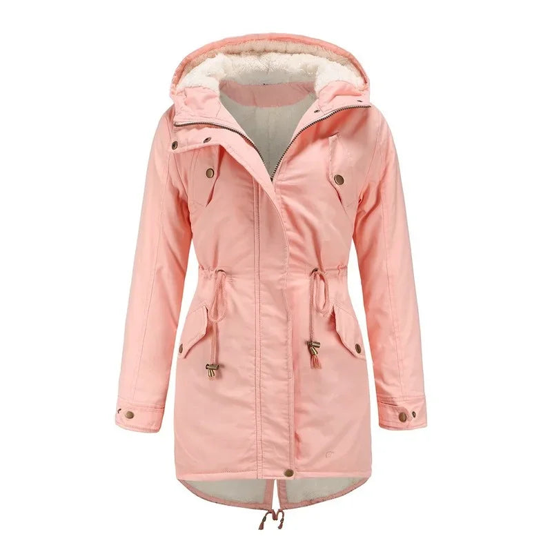 Lena | Frauen Winter Parka mit kuscheligem Fleece-Futter - Ultimative Wärme und Stil