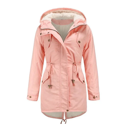 Lena | Frauen Winter Parka mit kuscheligem Fleece-Futter - Ultimative Wärme und Stil