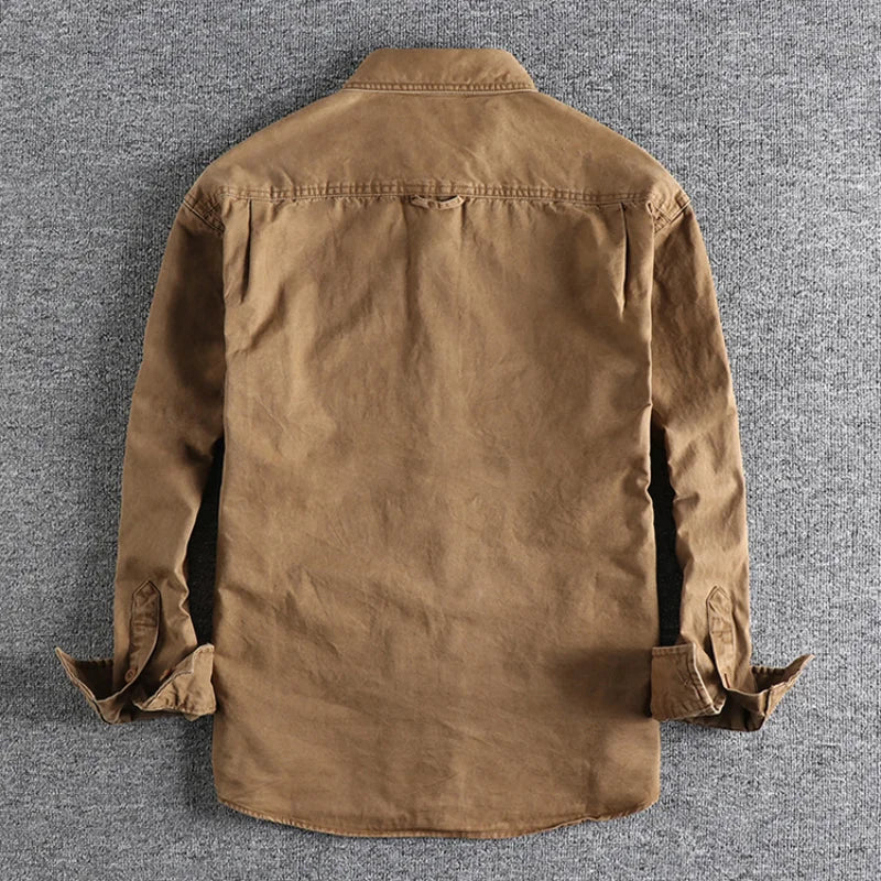 Stylisches Zeitloses Retro Hemd für Herren