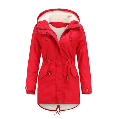 Lena | Frauen Winter Parka mit kuscheligem Fleece-Futter - Ultimative Wärme und Stil