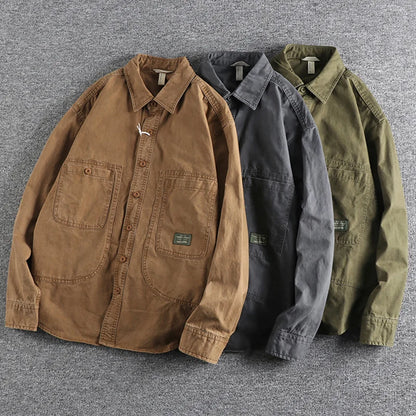 Stylisches Zeitloses Retro Hemd für Herren