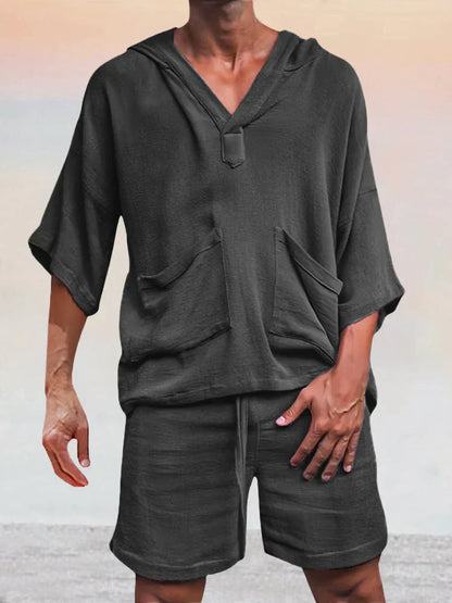 Lässiges Hoodie-Set - Huck