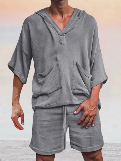 Lässiges Hoodie-Set - Huck