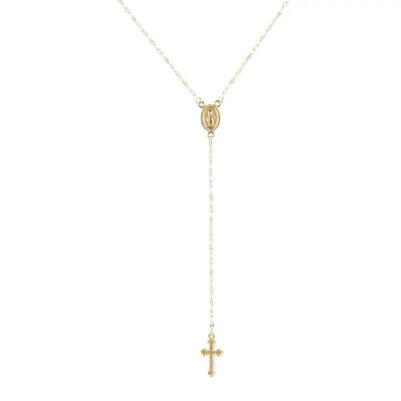 Rechel | Elegante Christliche Kreuz-Halskette