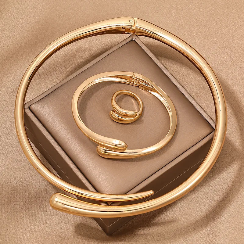 Aide | Elegantes 3-in-1 Vintage Schmuckset