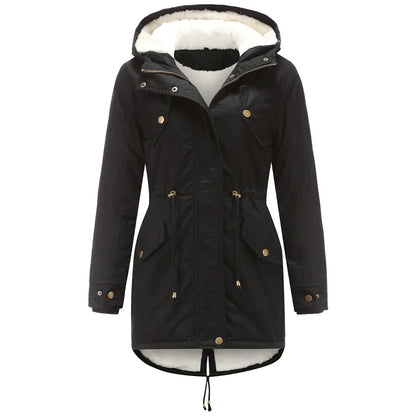 Lena | Frauen Winter Parka mit kuscheligem Fleece-Futter - Ultimative Wärme und Stil