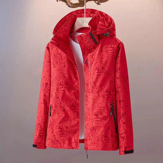 Lasielle | Rote Wasserdichte Jacke