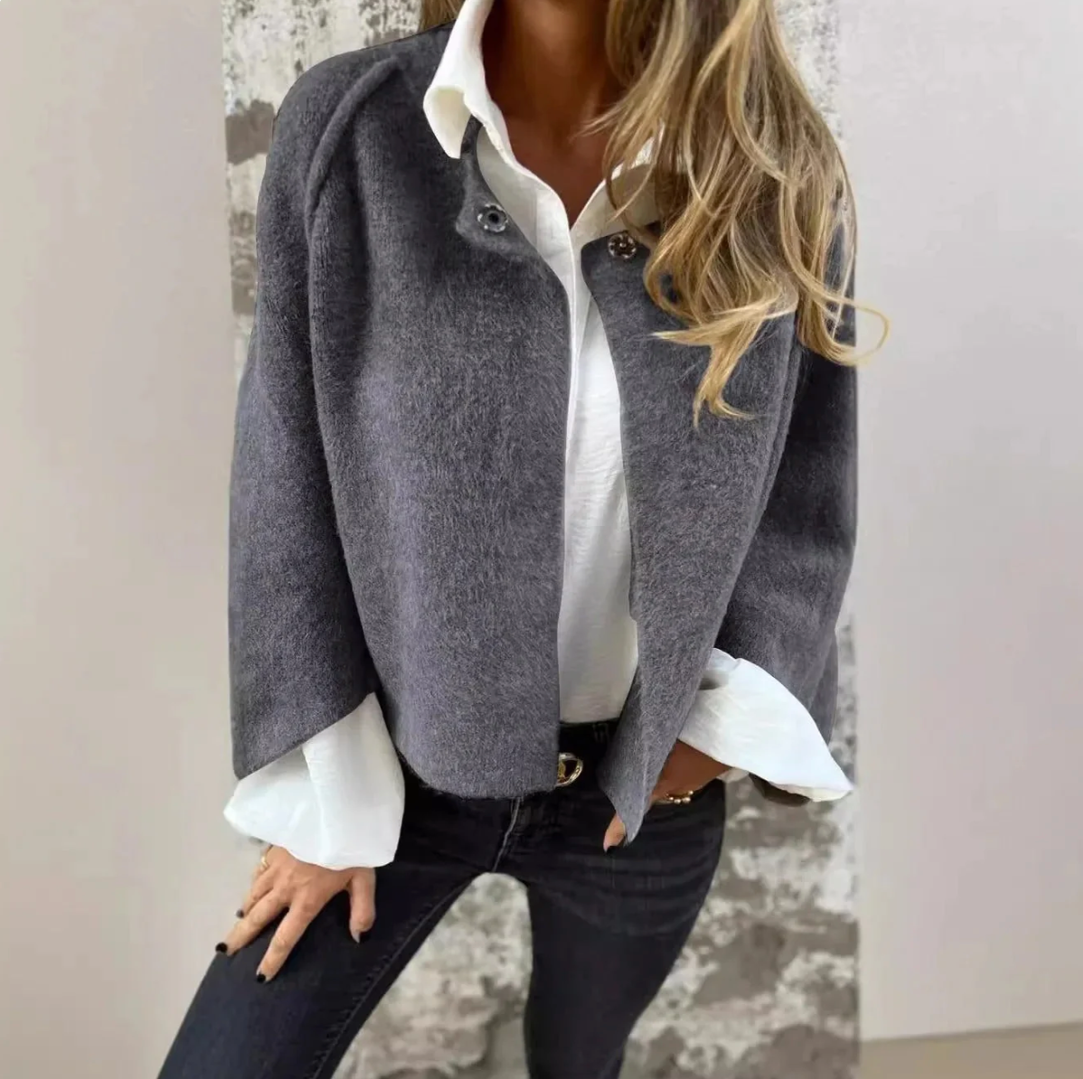 Leydoria | Beigefarbener Kaschmirpullover