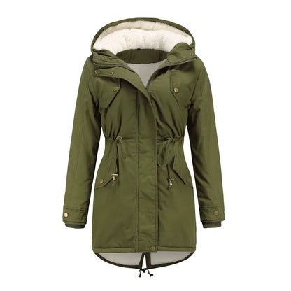 Lena | Frauen Winter Parka mit kuscheligem Fleece-Futter - Ultimative Wärme und Stil