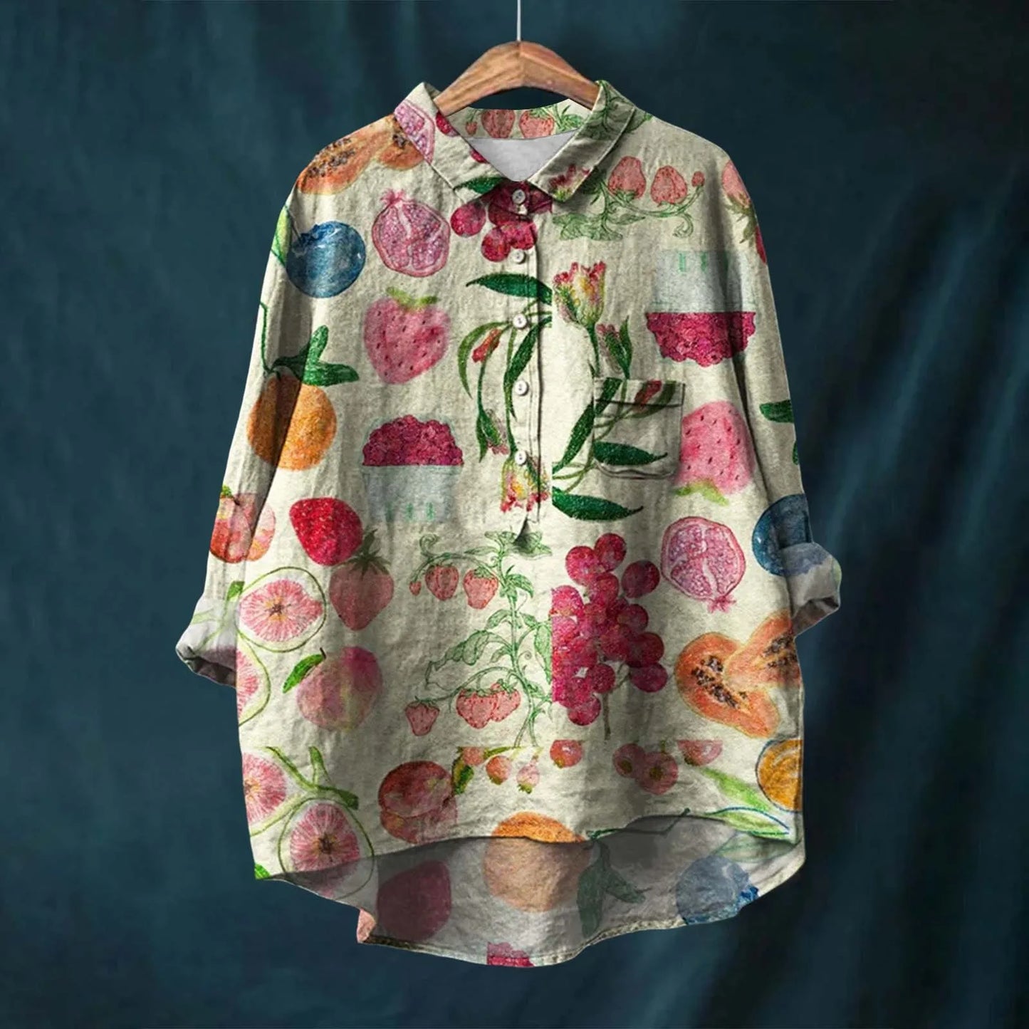 Elias Elegantes Blumenhemd für Herren