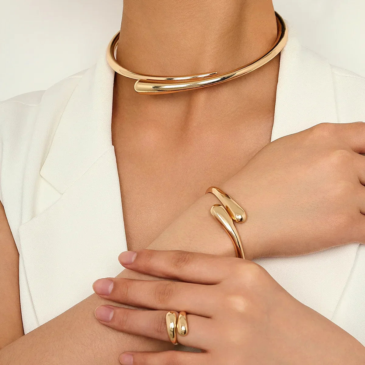 Aide | Elegantes 3-in-1 Vintage Schmuckset