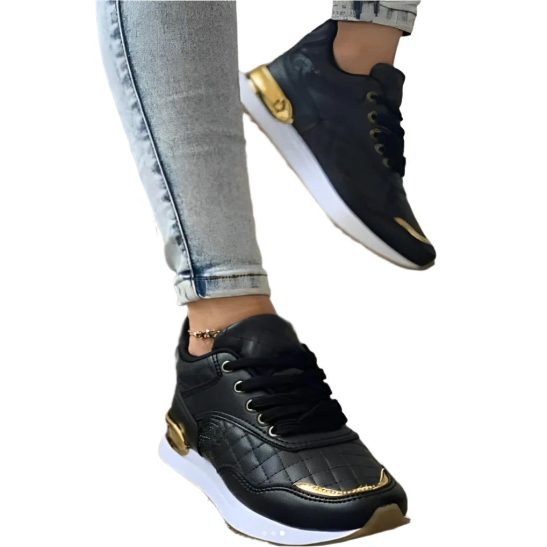 Sheena- Sheer Edler Leder Sneaker