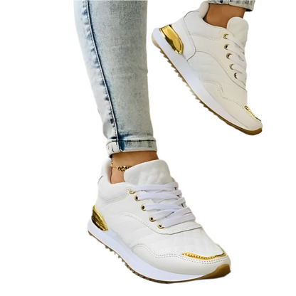 Sheena- Sheer Edler Leder Sneaker