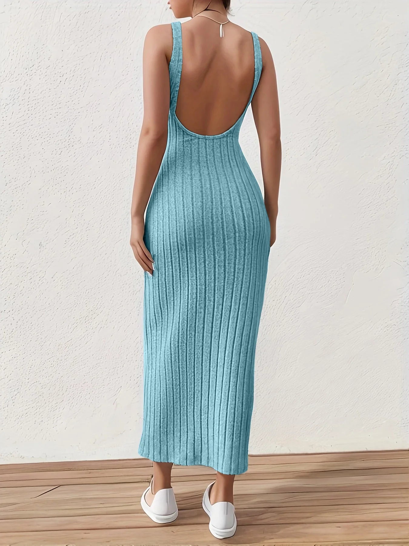 Aleen® | Rückenfreies Tank-Kleid