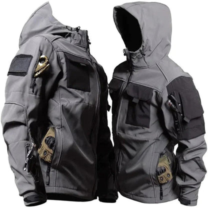 HUBERT - Stylische Field Jacket mit verstellbarer Kapuze