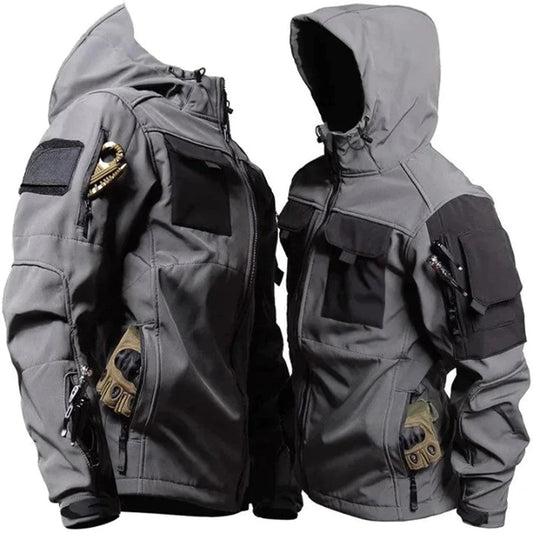 HUBERT - Stylische Field Jacket mit verstellbarer Kapuze