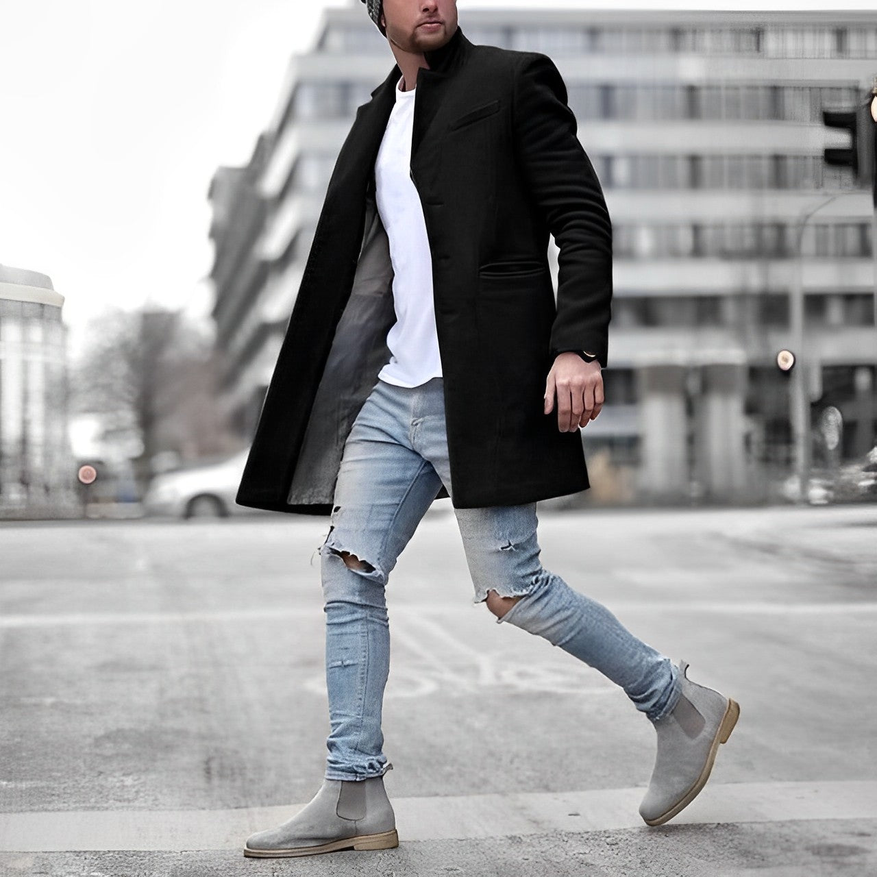 Eleganter Blazermantel für Männer - Jonty