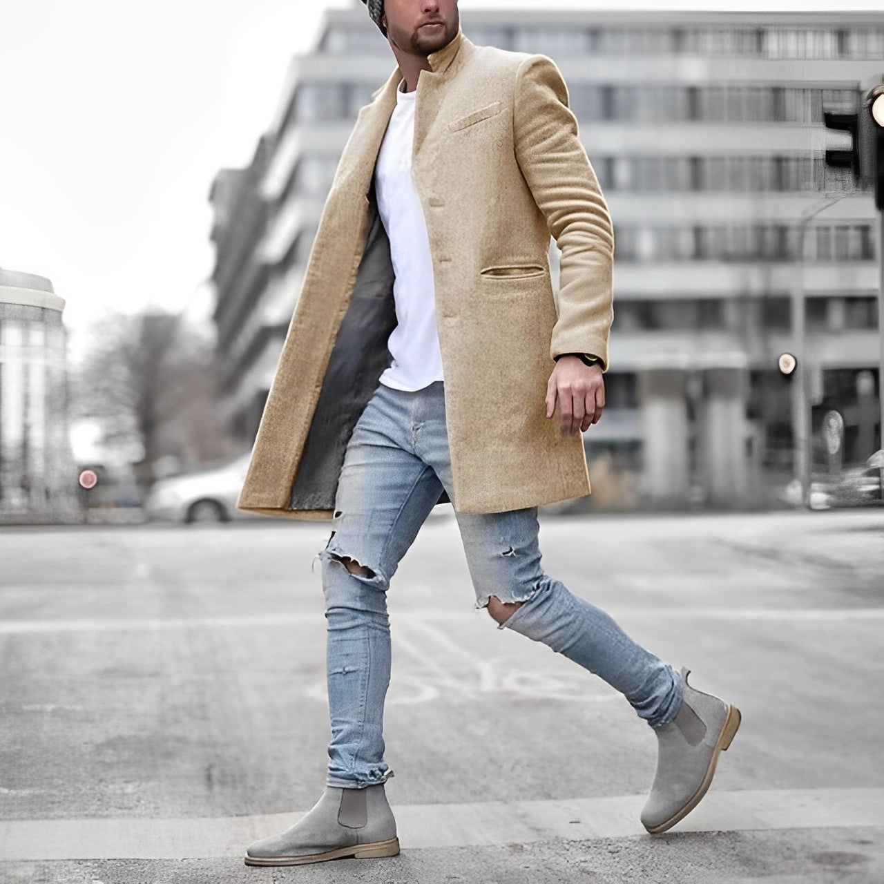 Eleganter Blazermantel für Männer - Jonty