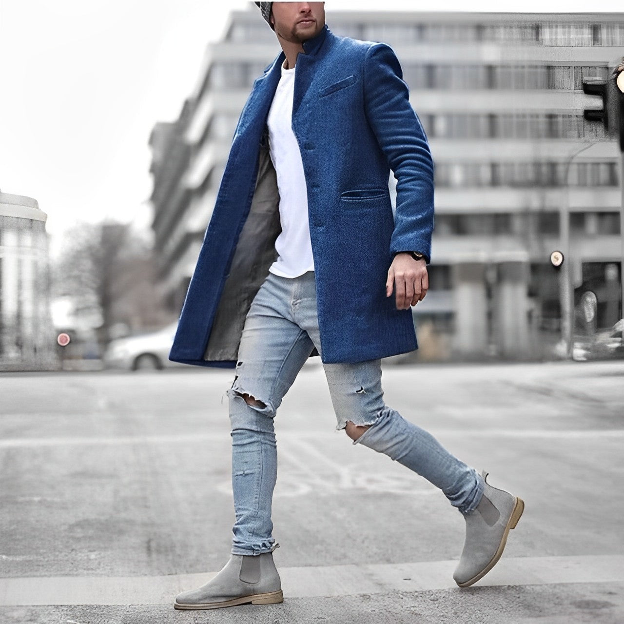 Eleganter Blazermantel für Männer - Jonty