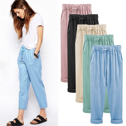 Amelie - Stilvolle und bequeme Sommerhose für Damen