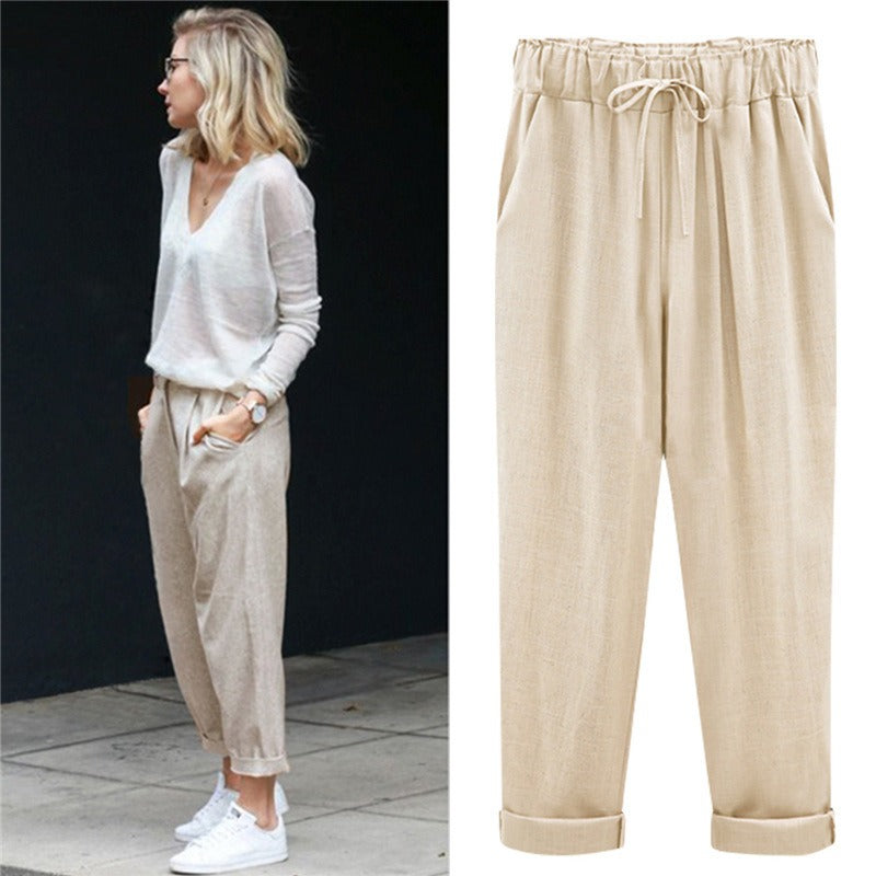 Amelie - Stilvolle und bequeme Sommerhose für Damen