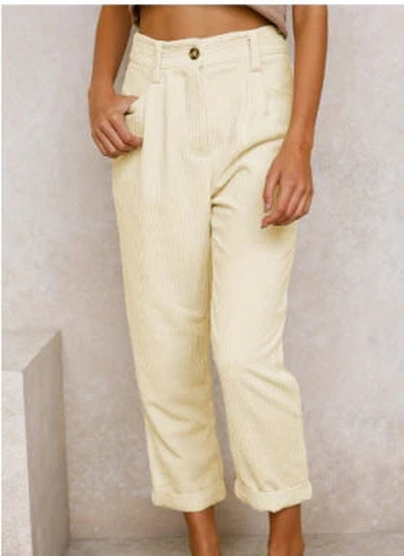 Lena - Zeitlose Cordhose für Damen mit luxuriösem Komfort