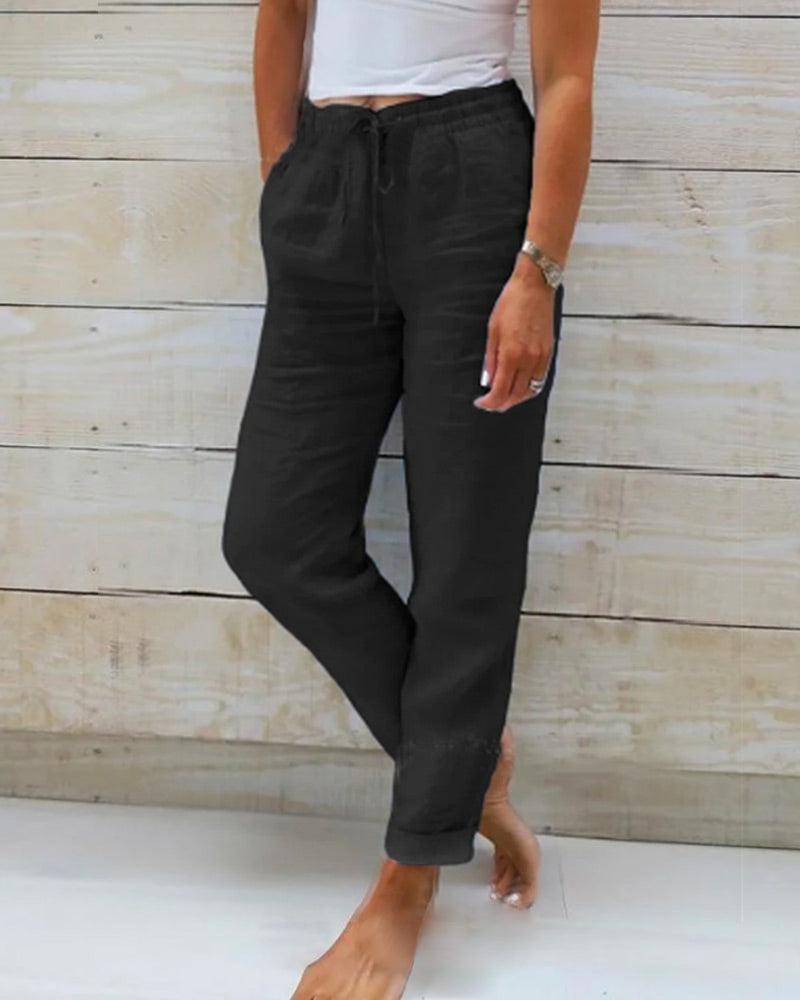 Samantha - Bequeme und stilvolle Damenhose für den Sommer