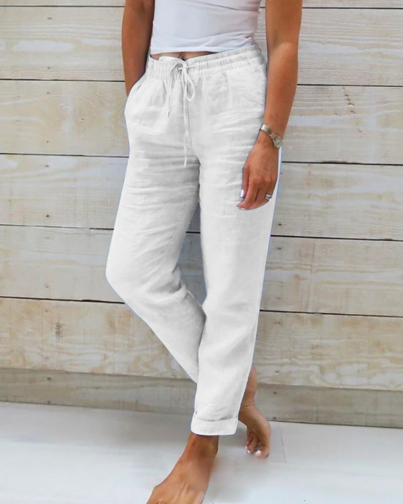 Verena - Stilvolle gerade Hose für Damen mit zeitlosem Design