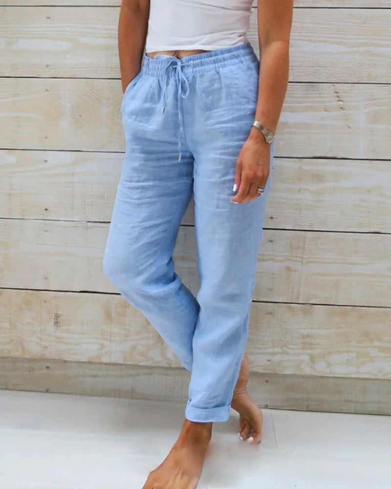 Verena - Stilvolle gerade Hose für Damen mit zeitlosem Design