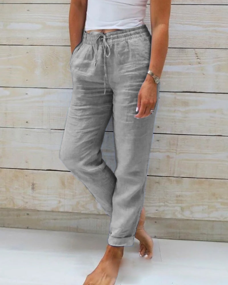 Verena - Stilvolle gerade Hose für Damen mit zeitlosem Design