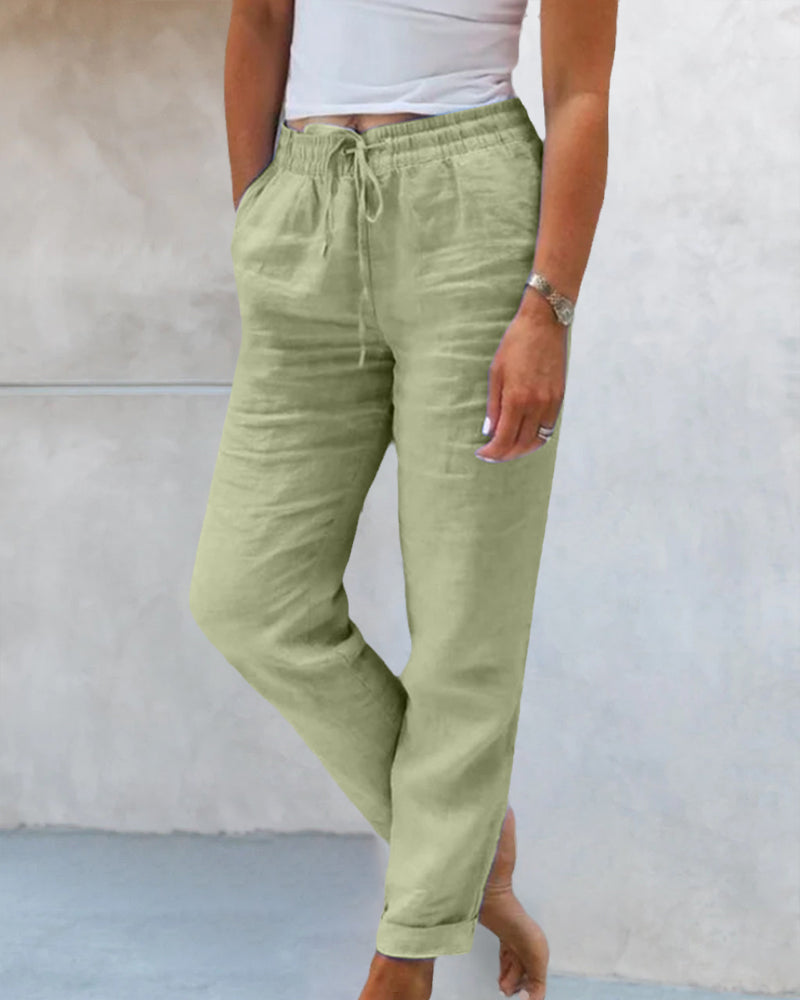Verena - Stilvolle gerade Hose für Damen mit zeitlosem Design