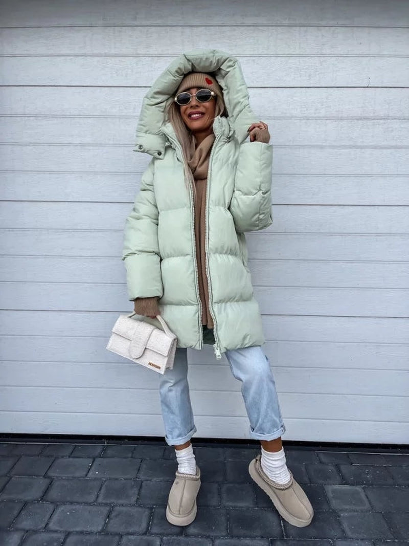 Tamara - Moderner Wintermantel für Damen mit stilvollem Rollkragen
