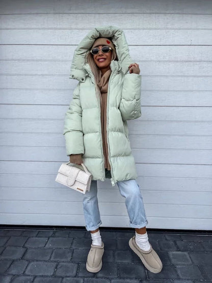 Tamara - Moderner Wintermantel für Damen mit stilvollem Rollkragen