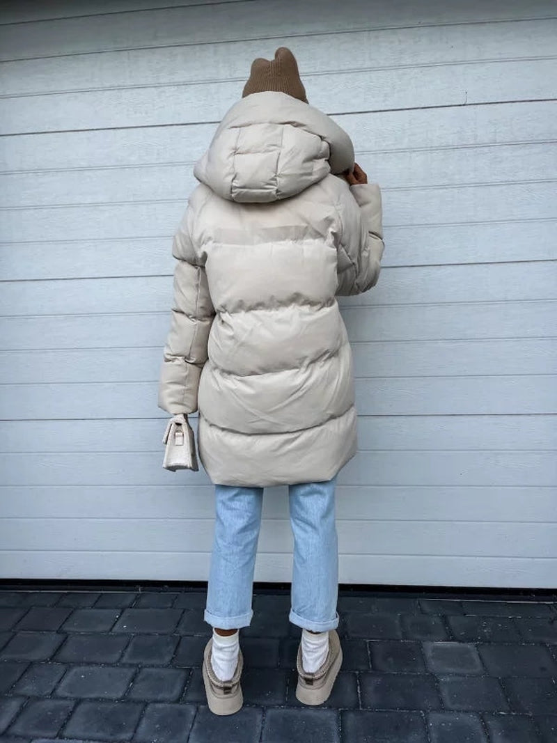 Tamara - Moderner Wintermantel für Damen mit stilvollem Rollkragen