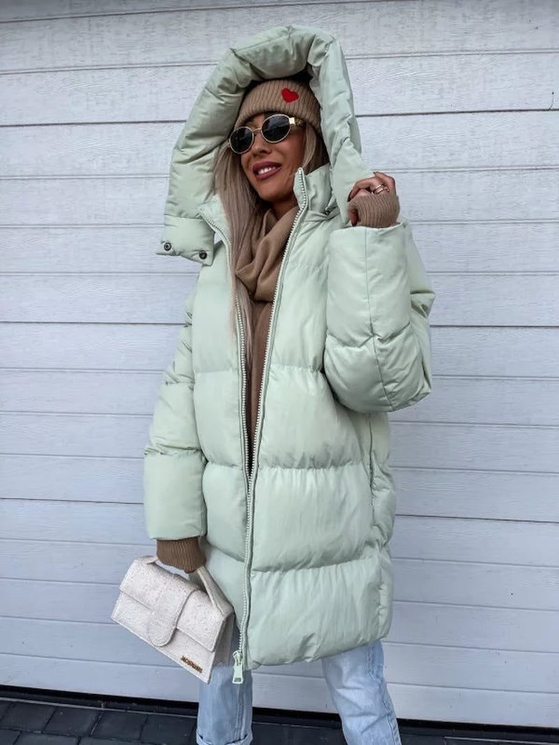 Tamara - Moderner Wintermantel für Damen mit stilvollem Rollkragen